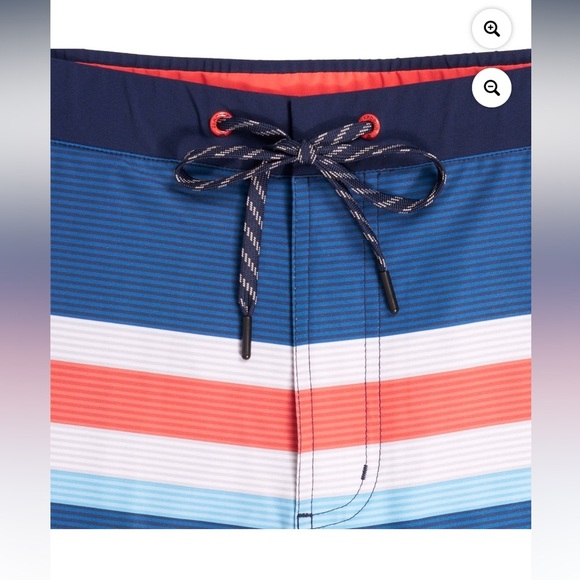 ZeroXposur Men's Multicolor Striped Board Shorts - Picture 7 of 7